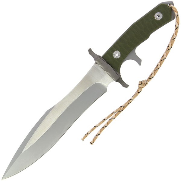 Rambo 5 Messer Filmmesser Oliv/Grün Bowiemesser Lederscheide